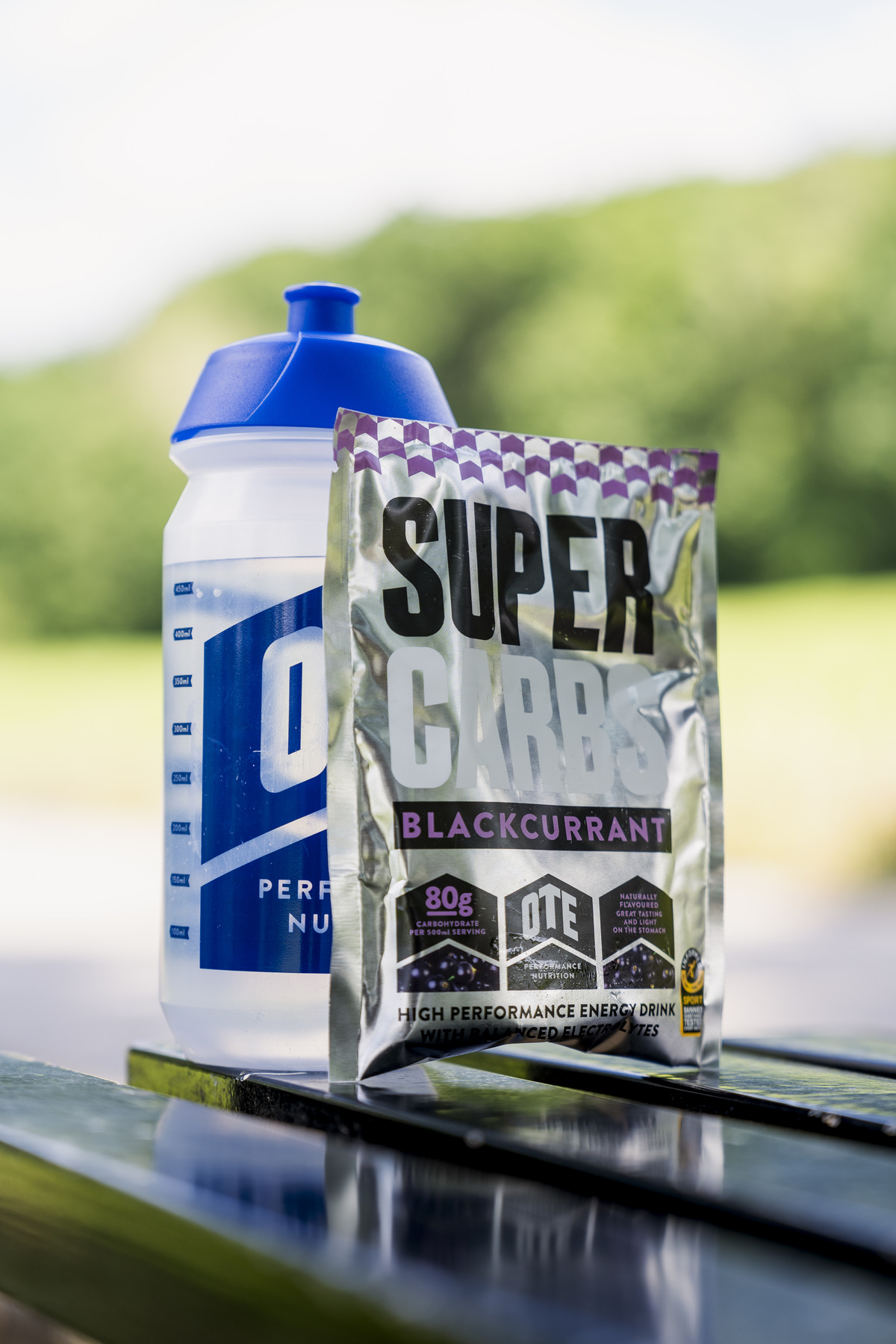 Blackcurrant Super Carbs Energy Drink Sachet Box (6) — OTE Sports